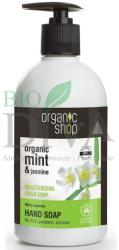 Organic Shop Săpun lichid hidratant cu mentă și iasomie Minty Jasmine Organic Shop 500-ml