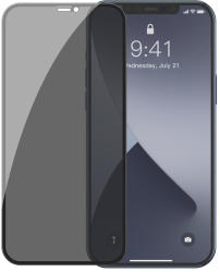 Baseus Folie iPhone 12 Pro Max Baseus Curbata Full Screen Anti-Peeping Black (SGAPIPH67N-TG01)