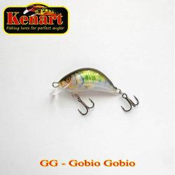 Kenart Vobler KENART Hunter Floating, 4cm/4gr, GG, Gobio Gobio (HU4F-GG)