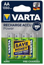 VARTA Varta 56746101404 - 4 db Tölthető elem RECHARGE AA 1, 2V/1350 mAh VA0155 (VA0155)