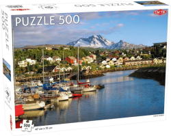 TACTIC 500 db-os puzzle - A világ körül - Narvik kikötője (56643)