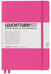 Leuchtturm Caiet cu elastic A5, 125 file, matematica, Leuchtturm1917 roz LT348110