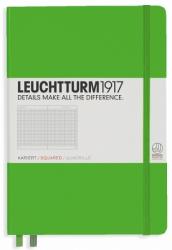 Leuchtturm Caiet cu elastic A5, 125 file, matematica, Leuchtturm1917 vernil LT357489