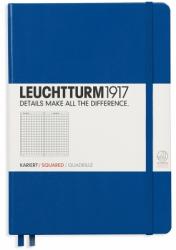 Leuchtturm Caiet cu elastic A5, 125 file, matematica, Leuchtturm1917 albastru royal LT342706