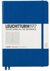 LEUCHTTURM1917 Caiet cu elastic A5, 125 file, matematica, Leuchtturm1917 albastru royal LT342706