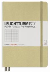 LEUCHTTURM1917 Caiet cu elastic A5, 125 file, matematica, Leuchtturm1917 nisipiu LT354593