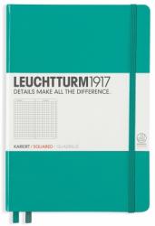 Leuchtturm Caiet cu elastic A5, 125 file, matematica, Leuchtturm1917 turcoaz LT344791