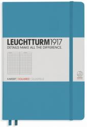 Leuchtturm Caiet cu elastic A5, 125 file, matematica, Leuchtturm1917 albastru nordic LT354585