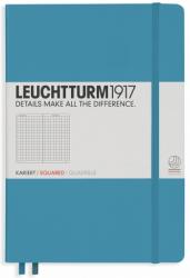 LEUCHTTURM1917 Caiet cu elastic A5, 125 file, matematica, Leuchtturm1917 albastru nordic LT354585