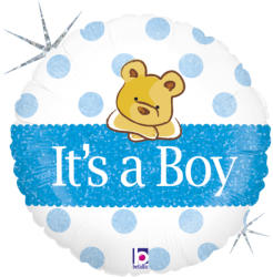 Grabo Balon folie It s a boy ursulet 46 cm - articole-petreceri - 12,99 RON