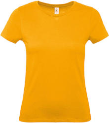 B and C Csomag akciós póló (minimum 5 db) Női rövid ujjú póló B&C #E150 /women T-Shirt -XS, Sárgabarack