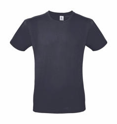 B and C Csomag akciós póló (minimum 5 db) Férfi rövid ujjú póló B&C #E150 T-Shirt -L, Világos sötétkék (navy)