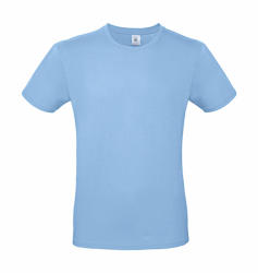 B and C Csomag akciós póló (minimum 5 db) Férfi rövid ujjú póló B&C #E150 T-Shirt -S, Ég kék