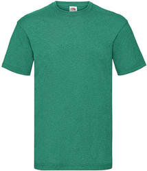 Fruit of the Loom Csomag akciós póló (minimum 5 db) Férfi póló Rövid ujjú Fruit of the Loom Valueweight Tee - 3XL , Retró Heather Zöld