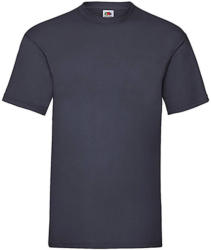 Fruit of the Loom Csomag akciós póló (minimum 5 db) Férfi póló Rövid ujjú Fruit of the Loom Valueweight Tee - 2XL , Mély sötétkék (navy)