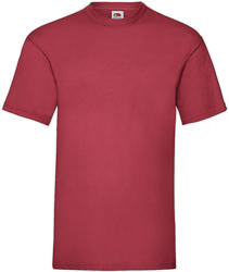Fruit of the Loom Csomag akciós póló (minimum 5 db) Férfi póló Rövid ujjú Fruit of the Loom Valueweight Tee - S , Heather téglavörös