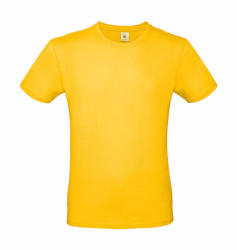 B and C Csomag akciós póló (minimum 5 db) Férfi rövid ujjú póló B&C #E150 T-Shirt -L, Aranysárga