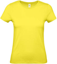 B and C Csomag akciós póló (minimum 5 db) Női rövid ujjú póló B&C #E150 /women T-Shirt -XS, Napsárga