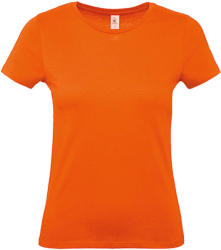 B and C Csomag akciós póló (minimum 5 db) Női rövid ujjú póló B&C #E150 /women T-Shirt -L, Narancssárga