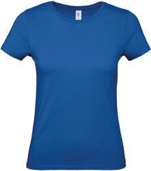 B and C Csomag akciós póló (minimum 5 db) Női rövid ujjú póló B&C #E150 /women T-Shirt -M, Királykék