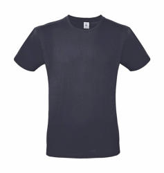 B and C Csomag akciós póló (minimum 5 db) Férfi rövid ujjú póló B&C #E150 T-Shirt -XL, Világos sötétkék (navy)