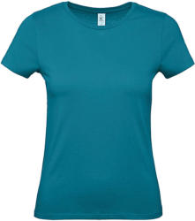 B and C Csomag akciós póló (minimum 5 db) Női rövid ujjú póló B&C #E150 /women T-Shirt -S, Díva kék