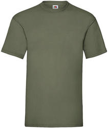 Fruit of the Loom Csomag akciós póló (minimum 5 db) Férfi póló Rövid ujjú Fruit of the Loom Valueweight Tee - M , Oliva zöld