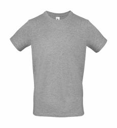 B and C Csomag akciós póló (minimum 5 db) Férfi rövid ujjú póló B&C #E150 T-Shirt -5XL, Sportszürke