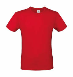 B and C Csomag akciós póló (minimum 5 db) Férfi rövid ujjú póló B&C #E150 T-Shirt -XL, Piros