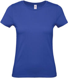 B and C Csomag akciós póló (minimum 5 db) Női rövid ujjú póló B&C #E150 /women T-Shirt -L, Kobalt