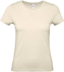 B and C Csomag akciós póló (minimum 5 db) Női rövid ujjú póló B&C #E150 /women T-Shirt -XS, Naturál