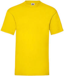 Fruit of the Loom Csomag akciós póló (minimum 5 db) Férfi póló Rövid ujjú Fruit of the Loom Valueweight Tee - 3XL , Sárga