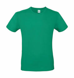 B and C Csomag akciós póló (minimum 5 db) Férfi rövid ujjú póló B&C #E150 T-Shirt -S, Kelly zöld
