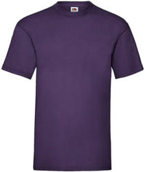 Fruit of the Loom Csomag akciós póló (minimum 5 db) Férfi póló Rövid ujjú Fruit of the Loom Valueweight Tee - S , Lila