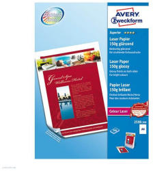 Avery Zweckform Fotópapír lézer 2598-200 A4 150 g 200 ív színes lézer 2oldalas