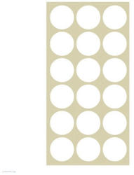 LABEL Öntapadó körcímke, 30 mm, 60 darab (00192)