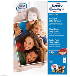 Avery Zweckform Fotópapír tintasugaras 2596 A4 120g 50 ív inkjet