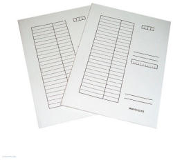 Q-CONNECT Iratgyűjtő A/4 karton fehér