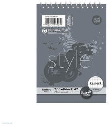 Ursus Style Jegyzettömb A7 kockás spirál Ursus