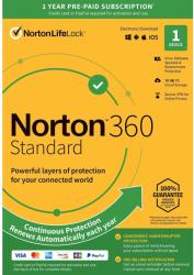 Symantec Norton 360 Standard 10GB Generic Gum MM (1 User/1 Device/1 Year) (4071821)