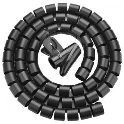 UGREEN Spiral Tube kábel organizáló 5m, fekete (30820)