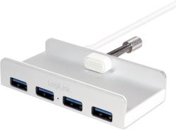 LogiLink Hub USB Logilink UA0300, 4x USB, Silver (UA0300)
