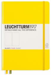 LEUCHTTURM1917 Caiet cu elastic A5, 125 file, velin, Leuchtturm1917 galben LT344801