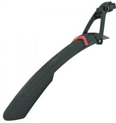 SKS Nightblade Plus felpattintható műanyag sárvédő nyeregcsőre, USB-ről tölthető világítással, 27, 5+ és 29+ colos kerékpárokhoz, fekete