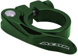 Acor AQR21209 gyorszáras nyeregcső bilincs, 34, 9 mm, zöld