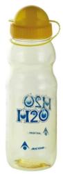 ACOR AWB2703 műanyag kulacs, 600 ml, csavaros, védőkupakkal, átlátszó-sárga, esztétikai hibás