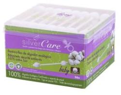 Silver Care Bețișoare din bumbac, pentru copii, 56 bucăți - Silver Care Coton 56 buc