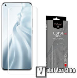 MyScreen 3D EXPERT PRO SHIELD képernyővédő fólia - Crystal Clear - 1db, törlőkendővel, 0.15mm, ÖNREGENERÁLÓ! - A TELJES KIJELZŐT VÉDI! - Xiaomi Mi 11
