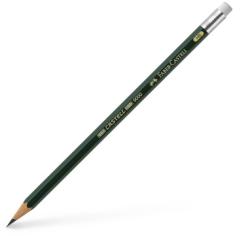 Faber-Castell Creion grafit B cu guma Castell 9000 FABER-CASTELL (FC119201) - ihtis