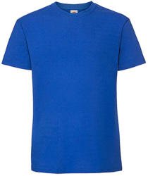 Fruit of the Loom Csomag akciós póló (minimum 5 db) Férfi póló Rövid ujjú Fruit of the Loom Ringspun Premium T - M, Királykék